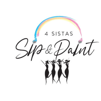 4 Sistas Sip n Paint, painting teacher